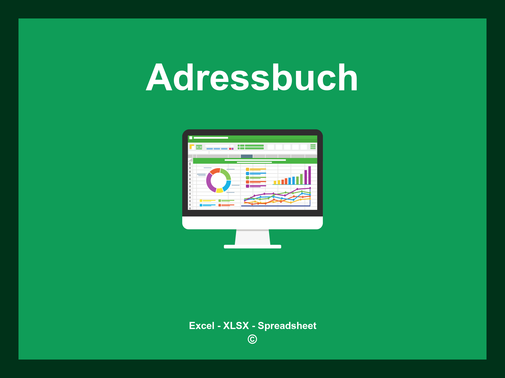 Adressbuch Excel Vorlage