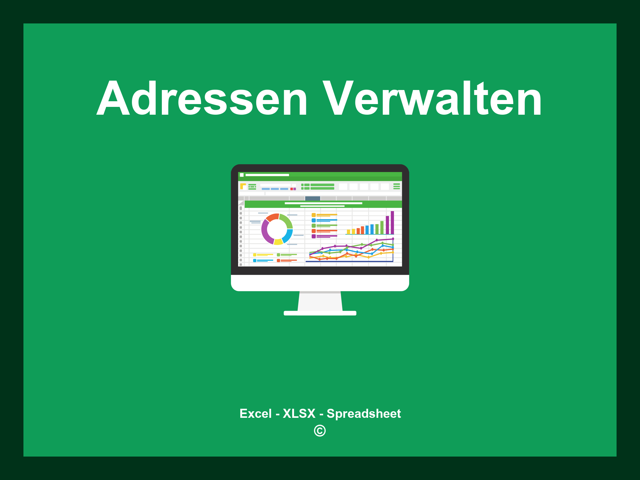 Adressen Verwalten Excel Vorlage