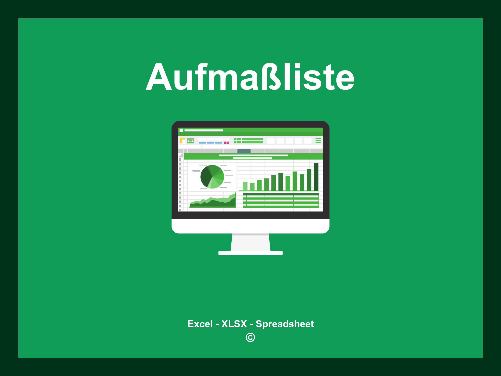 Aufmaßliste Excel