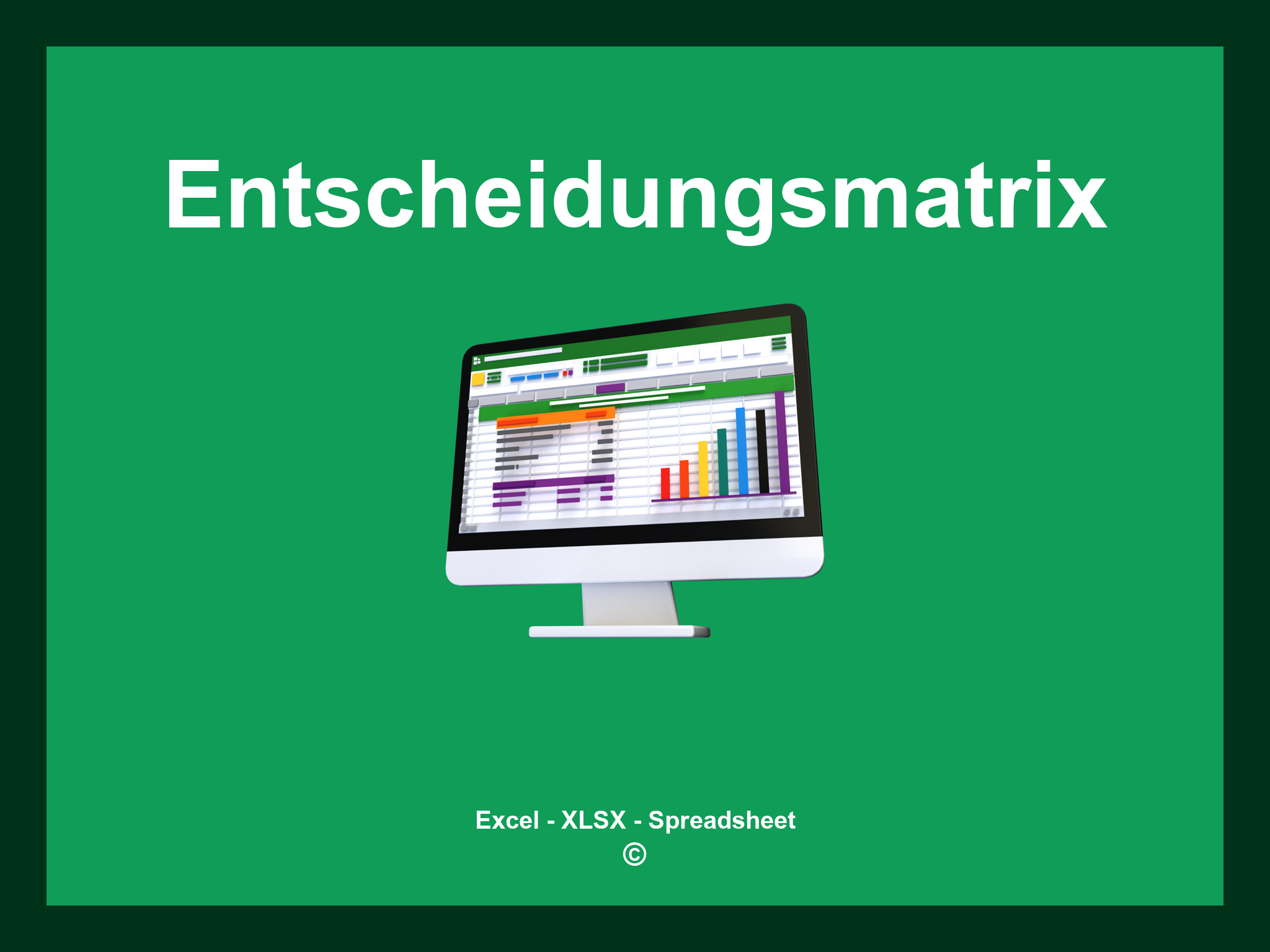 Entscheidungsmatrix Vorlage