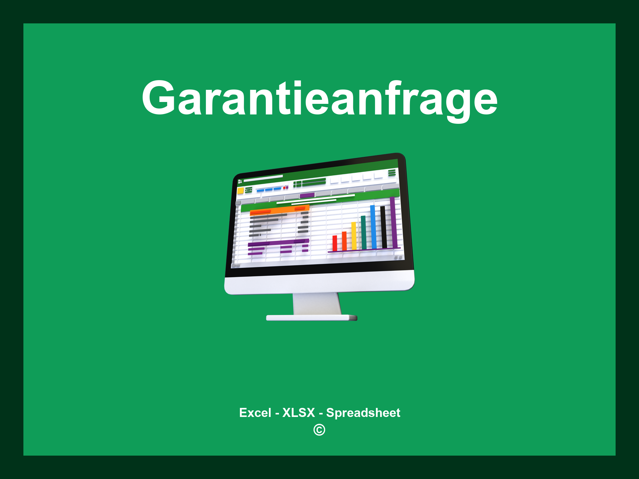 Garantieanfrage Vorlage