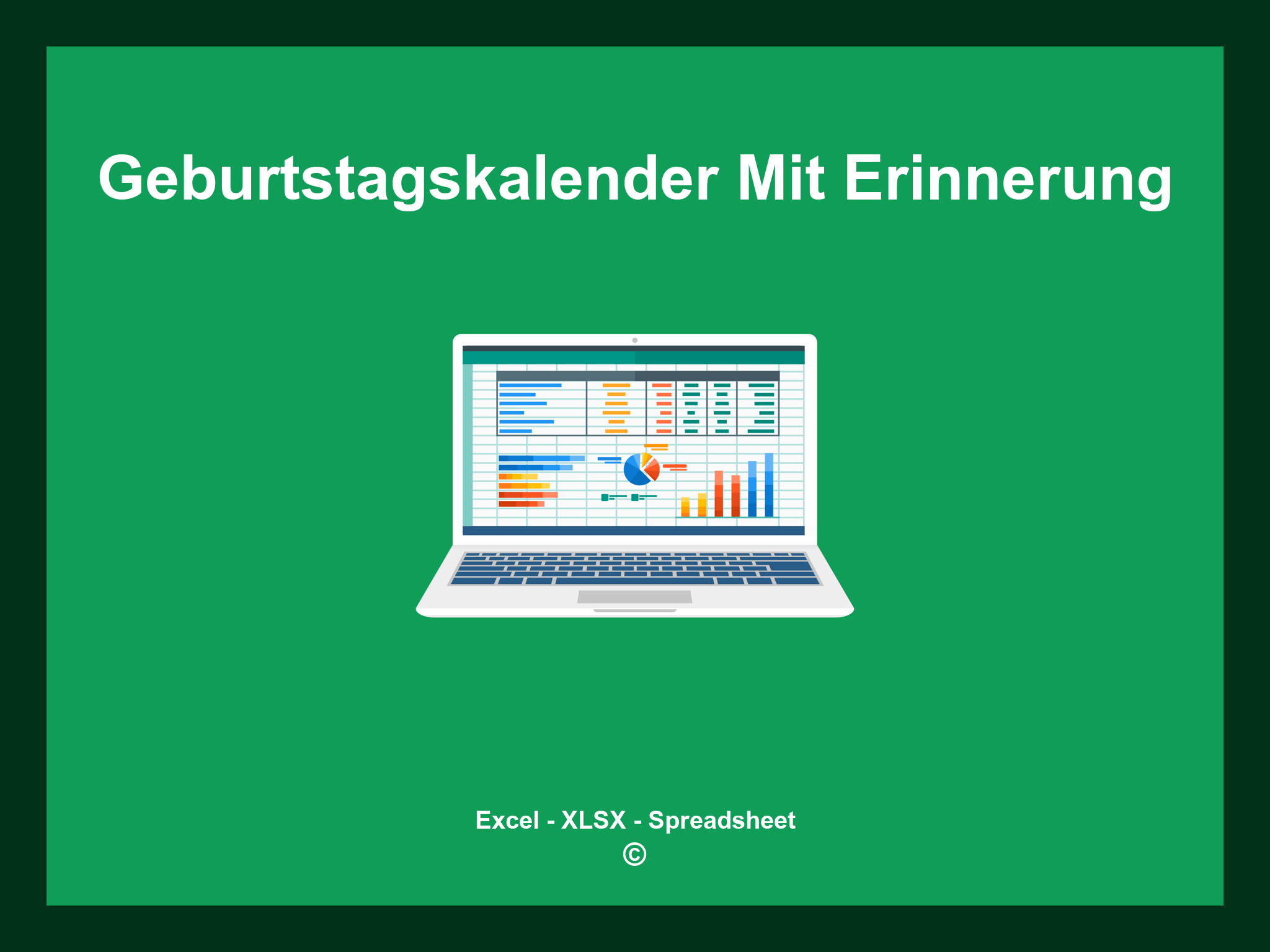 Geburtstagskalender Excel Mit Erinnerung