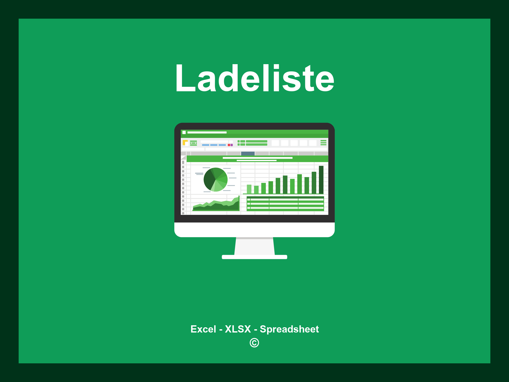 Ladeliste Vorlage Excel