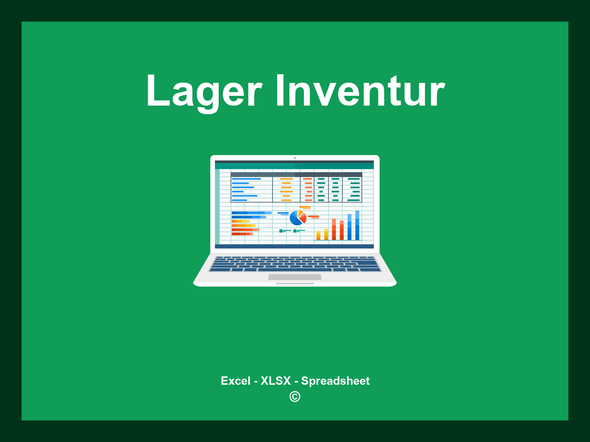 Lager Inventur Excel Vorlage