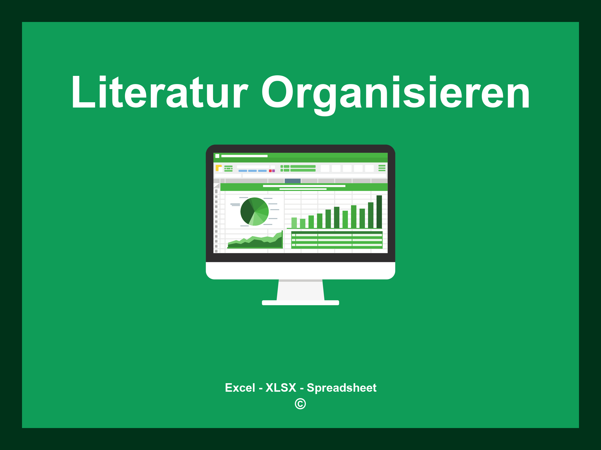 Literatur Organisieren Excel