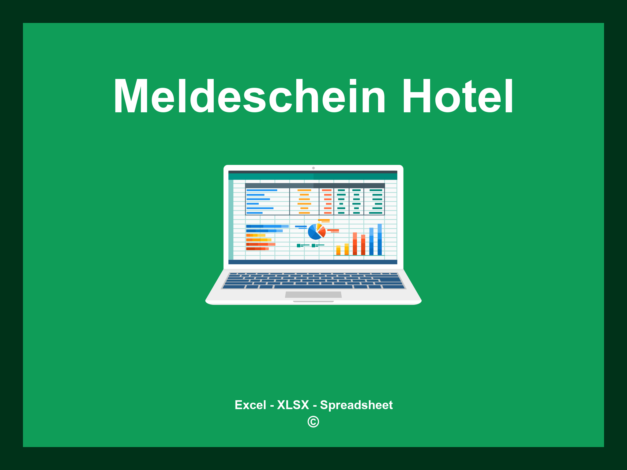 Meldeschein Hotel Vorlage