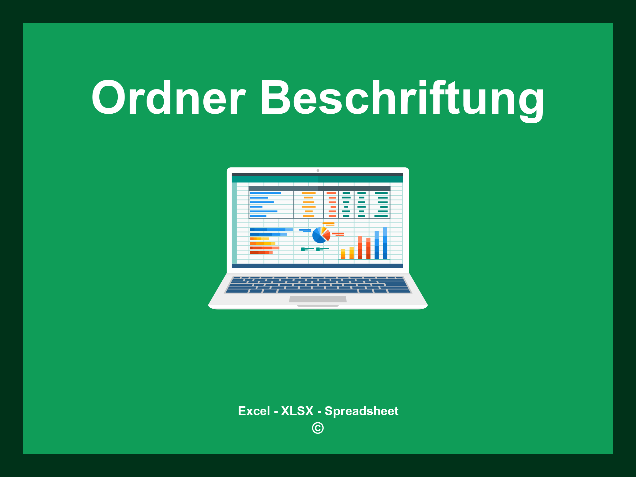 Ordner Beschriftung Vorlage Excel