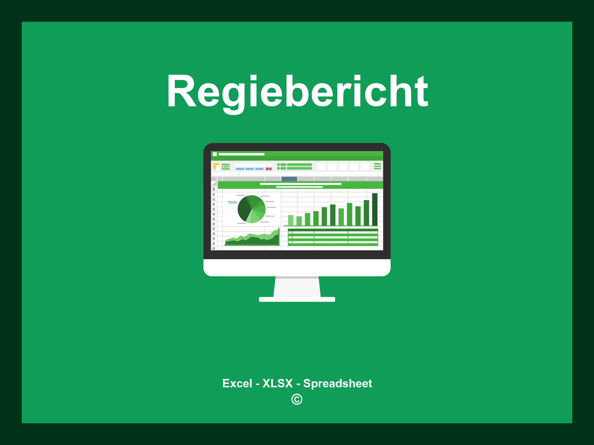 Regiebericht Vorlage Excel