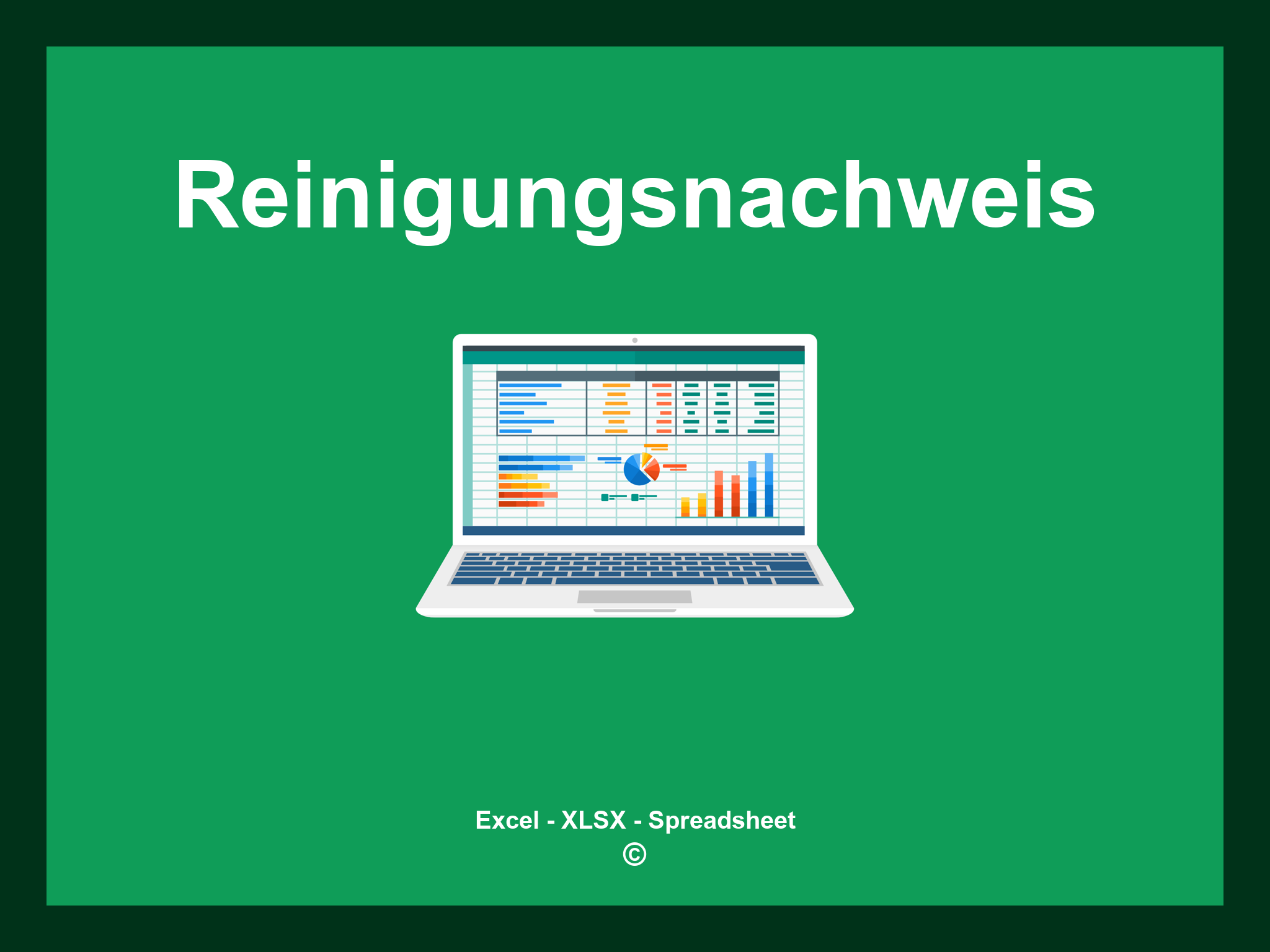 Reinigungsnachweis Vorlage
