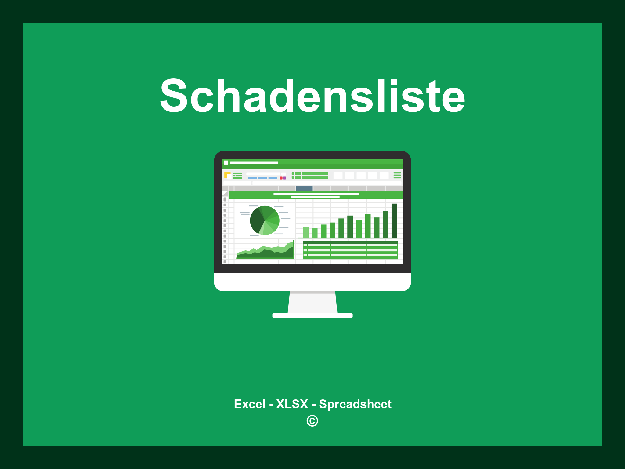 Schadensliste Vorlage