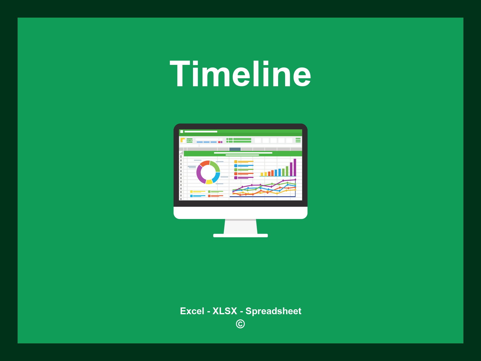 Excel Timeline Vorlage