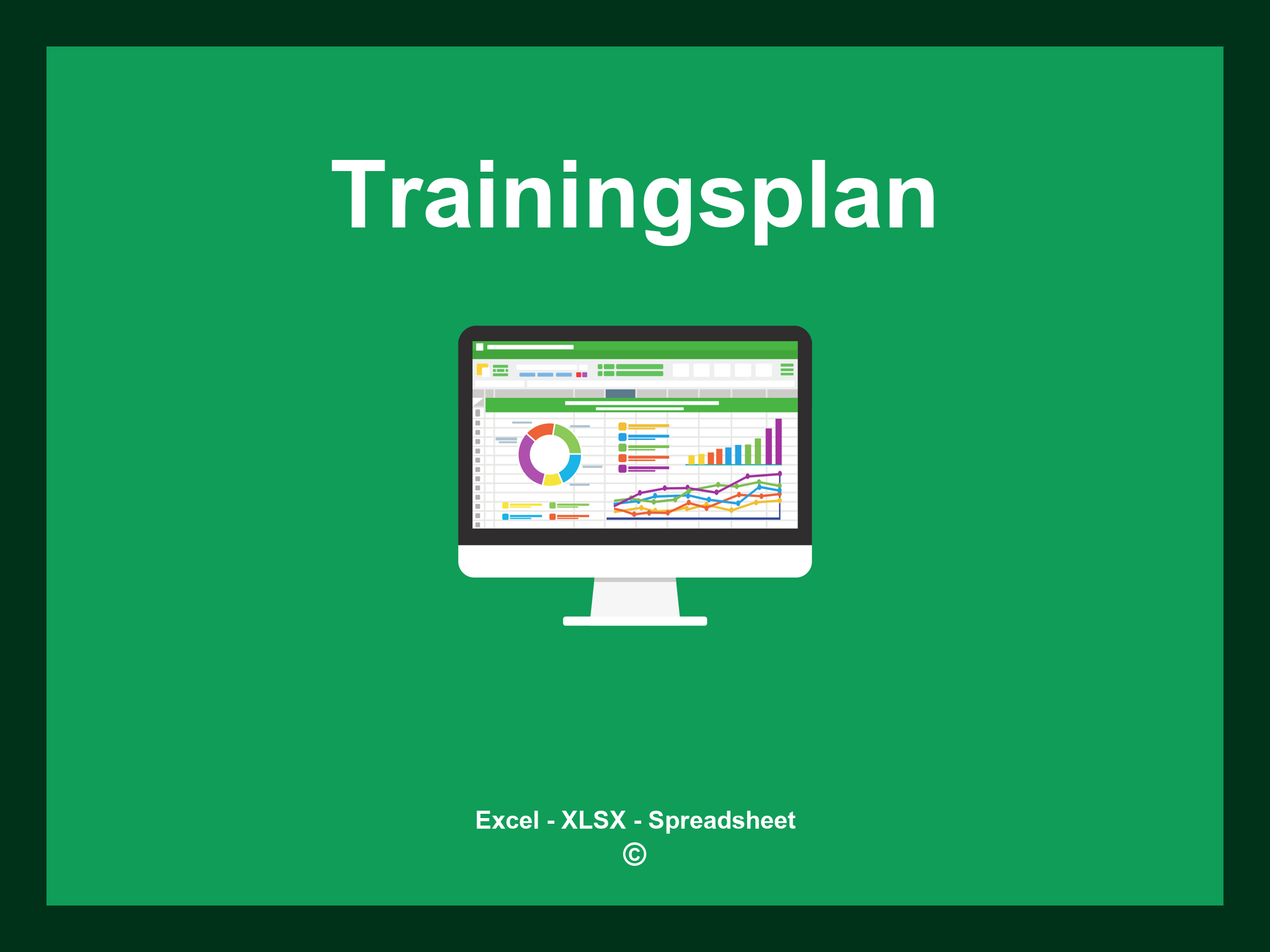 Trainingsplan Excel Vorlage