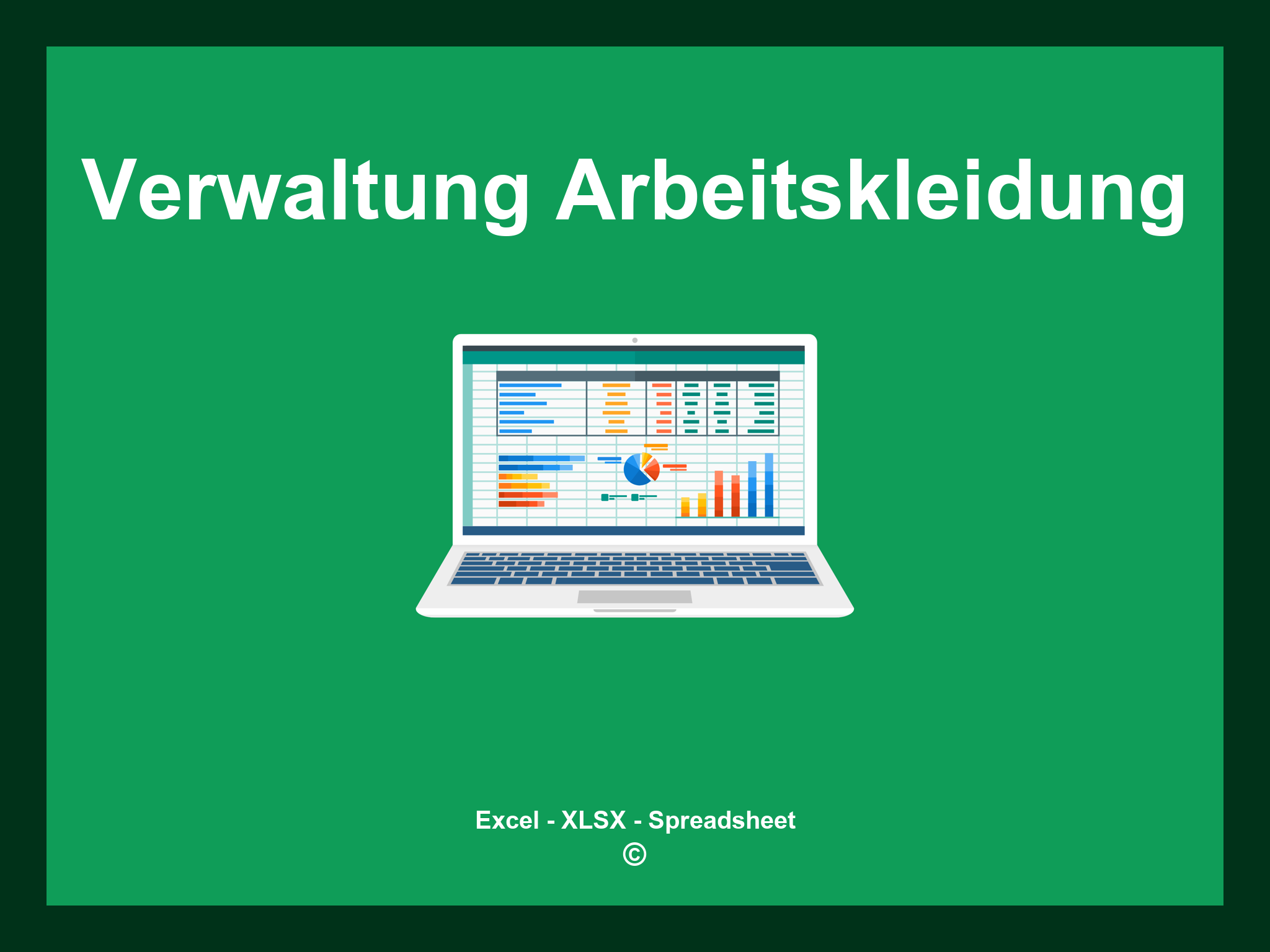 Verwaltung Arbeitskleidung Excel