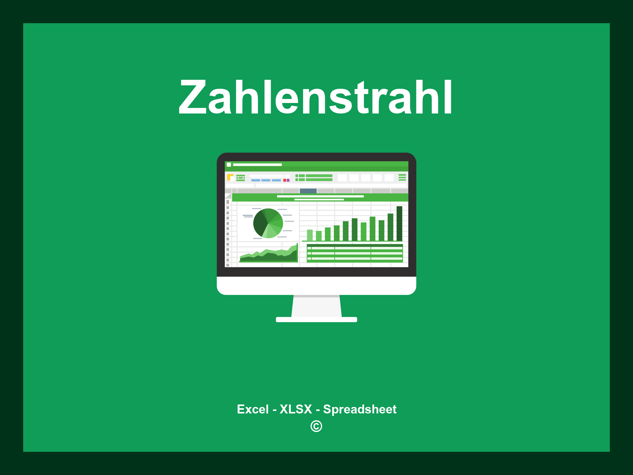 Zahlenstrahl Excel
